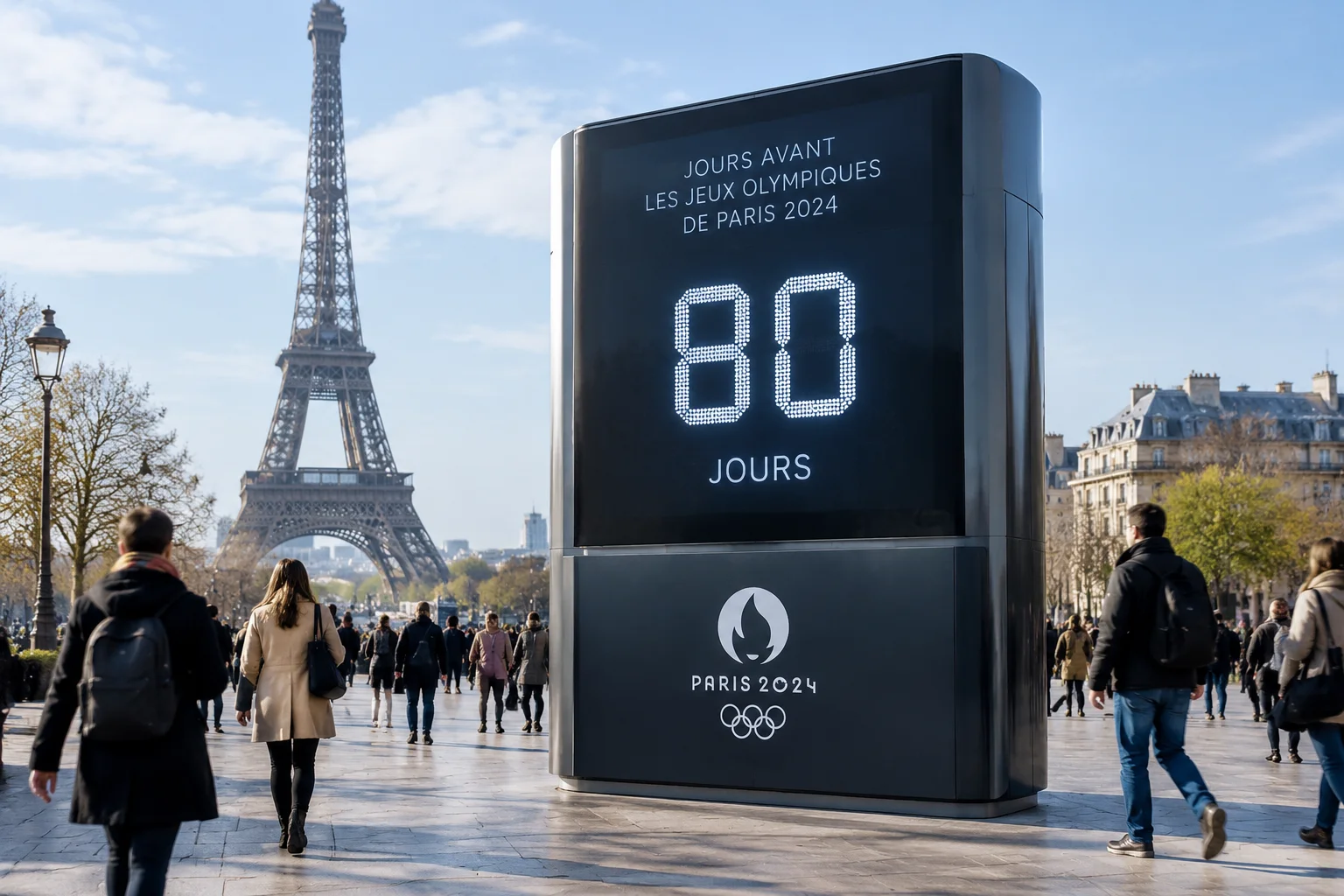 Compte à rebours avant le match