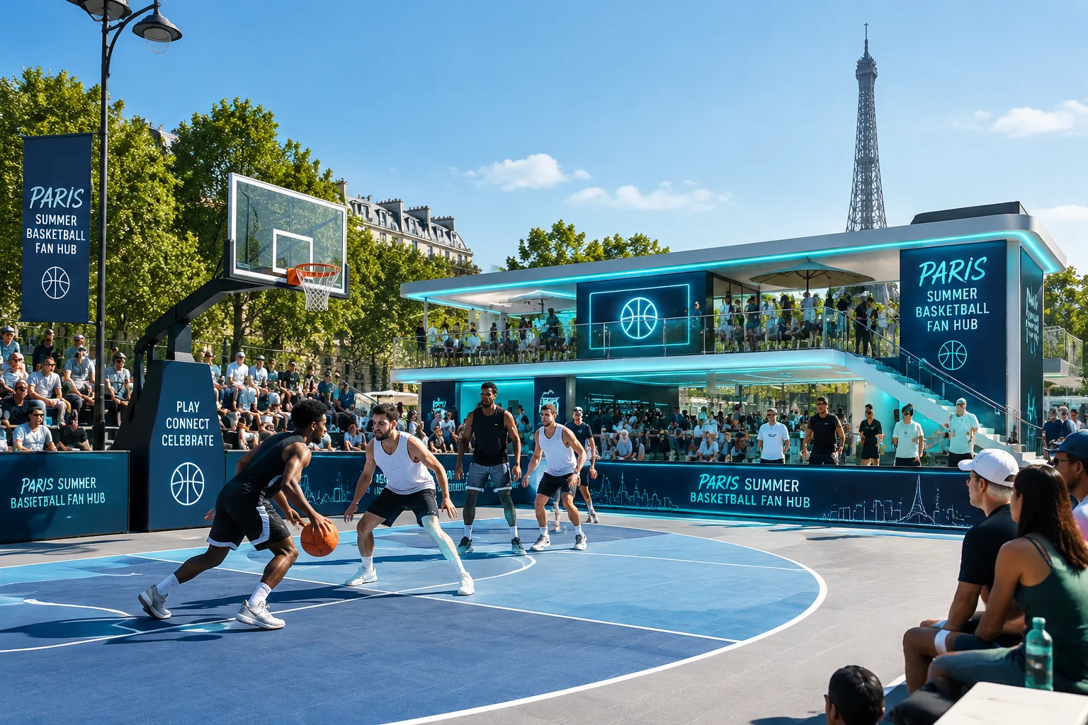 Illustration principale de l'article NBA Paris