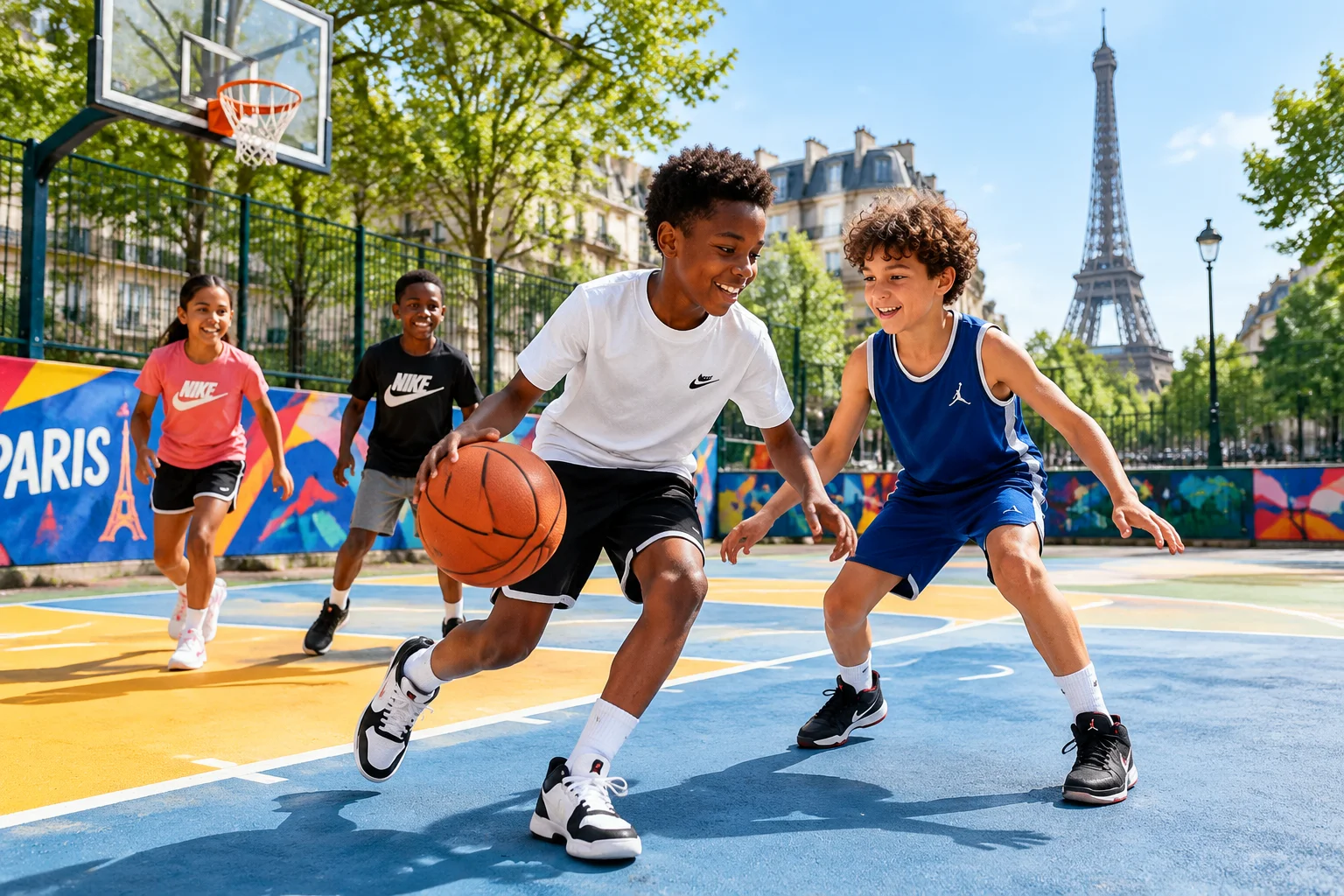 Programme social NBA Cares à Paris