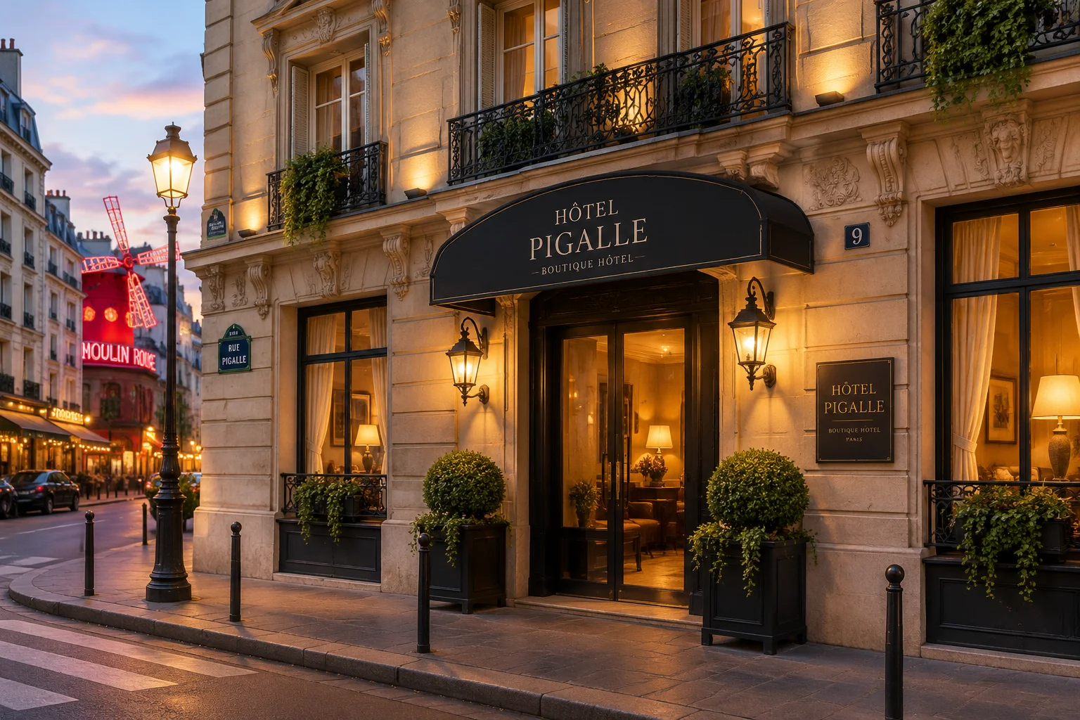 Recommandations d'hôtels à Pigalle