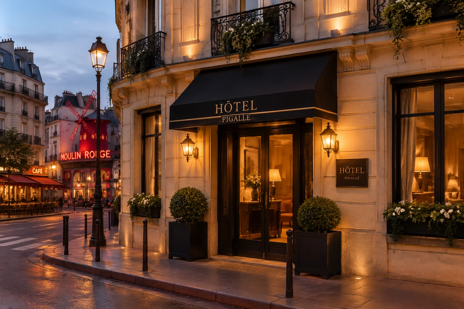 Recommandations d'hôtels à Pigalle