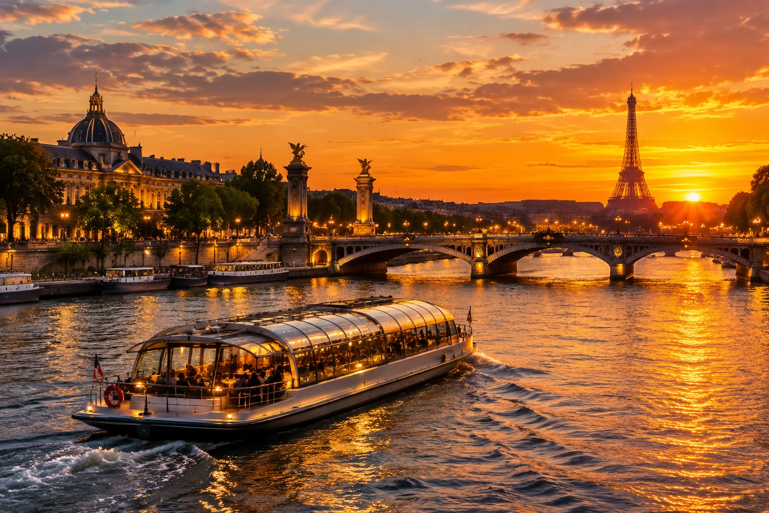 Croisière sur la Seine pour les fans