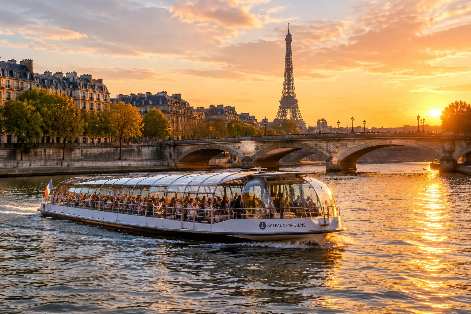 Croisière sur la Seine pour les fans