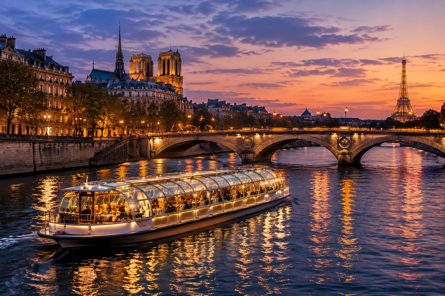 Croisière sur la Seine pour les fans