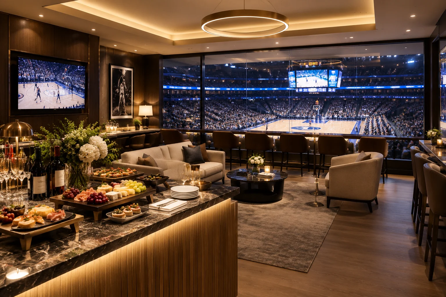 Détails des forfaits VIP NBA Experiences